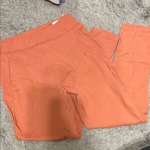 Orange Gymshark Leggings